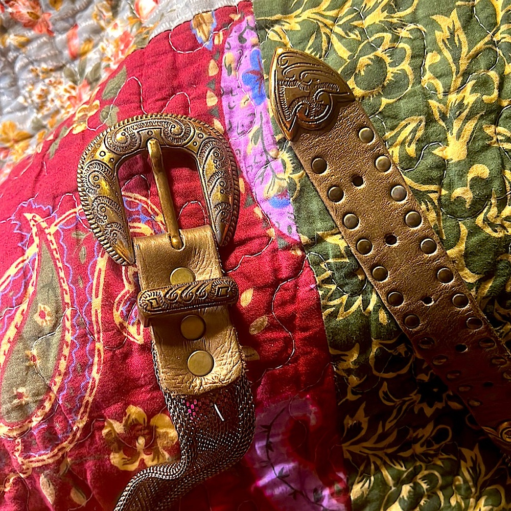 USMECO Made in Paris Metal Belt